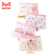 Cat Man (MiiOW) Type A cartoon children's underwear women's summer boxer briefs without buttocks boxer shorts TZ024 (4/pack) 110 cm (M size)