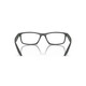 PRADA Rectangular Frame Glasses Black One Size