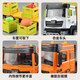 Alloy transporter toy car plus large children's car model simulation semi-trailer truck big truck boy medium cargo transporter-white truck