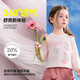 ASK JUNIOR children's long-sleeved T-shirt 2026 spring children's sweet and cute bottoming shirt girls three-dimensional pearl top pink 90