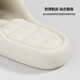 Red bean slippers for women 2026 new four seasons indoor home thick-soled bathroom anti-slip anti-odor slippers for men white main picture 38-39 standard size inner length 245mm