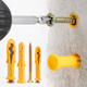 Yongli Shangxiao Yellow Fish Plastic Expansion Tube Expansion Screw Rubber Plug Bolt Expansion Plug Self-tapping Screw 8*120mm (50 sets)