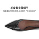 Hazen genuine leather lambskin pointed toe high heels commuting versatile shallow mouth single shoes for women 2026 new black sheepskin 34