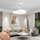 NVC fan light LED ceiling fan light invisible fan modern simple frequency conversion dining room bedroom living room remote control high color rendering lamp recommended! Qingfeng 36W/high CRI/IP40 protection