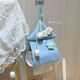 Yusenyi ins style paper bag tissue paper household cute fabric tissue box bathroom hanging paper bag car hanging bag dormitory City of Blue Sky-Tulip