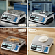 Yusenyi electronic scale precision industrial counting 30kg high-precision gram weighing 0 sampling 01 down gram weight commercial bench scale. Weighing (30kg1g) energy-concentrated lithium battery - single-sided display