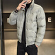 Snow Flying (SNOWFLYING) High-end Men's White Duck Down Down Jacket Stand Collar Casual Versatile Trendy Fashion Jacket Warm Winter Fashion Jacket Black