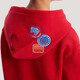 Adidas Children's Clothing 26 Spring and New Year Children's Hooded Red Sweatshirt Men's and Women's Sports Knitted Pullover KG5929