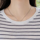 Ives (ITISF4) chic lazy style long-sleeved T-shirt Korean striped loose slim casual top white one size