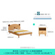 Lin's home bedroom cartoon bear bed 1.5 meters single children's bed girl boy LH bed three-piece set LH167A2