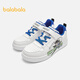 BALABALA Detective Conan IP mall same style children's sneakers boys 2026 new sneakers white blue tone 00418 34