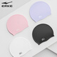 Hongxing Erke (ERKE) swimming cap silicone waterproof cap for adults, unisex, high-elastic ear protection, comfortable long hair without tying the head, professional swimming
