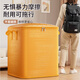 Zhaxiao only quilt storage bag, moving packing belt, organizing clothes and quilts, special extra large moisture-proof dormitory dormitory and on-campus thickened students, orange large size - extra large capacity 47*30*54cm