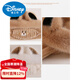 Disney 2026 new cute fox ears hat and scarf all-in-one women's winter warm and cold-proof hooded neck scarf and ear protection hat Angora red--color-blocking bear three-piece set, one size fits all head sizes