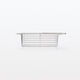 Wings Retractable Sink Drain Basket Kitchen Storage Rack Model 622 Silver White