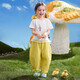 ASK JUNIOR girls 2026 summer new short-sleeved T-shirt tops trendy children's lace children's
