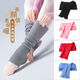 Yiwo clothing ballet socks Latin dance leggings for women dancing yoga practice Pilates socks children's knitted warm bubble socks exclusive warm two-piece pink sweater + shorts