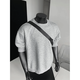 Playboy (PLAYBOY) heavy stitching sweatshirt for men in autumn and winter new American round neck plus velvet loose casual top jacket W5437 flower white gray regular XL recommended weight 130~145Jin Jin equals 0.5 kg