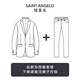 Anniversary Bird Suit Men's Suit Same Style as Wu Lei Star Wool Anti-Wrinkle Easy-Care Suit Jacket and Trousers Suit Men's Navy Navy 48 A(175/96) /Please note waist or trousers