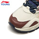 Li Ning (LI-NING) children's shoes, children's sports shoes, boys' arc light 2 shock-absorbing rebound support stable casual shoes 37YKCW002-5