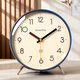 Wall ear 2026 new simple desk clock living room desktop clock desktop clock advanced alarm clock desk clock atmospheric creative ornaments off-white
