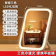 Smart portable flat vanity mirror desktop 360-degree supplementary light flat mirror desktop led vanity mirror with light mirror beauty device random color three-level color change + long press to adjust brightness