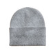 Hengyuanxiang Autumn and Winter Rabbit Wool Hat Women's Korean Style Trendy Casual Versatile Baotou Hat Warm Knitted Pile Hat Women Black One Size