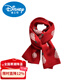 Disney children's Christmas red scarf for boys and girls in autumn and winter and new year thickened warm knitted wool baby scarf red Christmas hat*(19*120) One size fits all