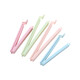 Yusenyi plastic sealing clip food preservation clip kitchen snack sealing clip tea milk powder bag clip large light blue 5 pack sealed