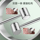 Xideli pine meat hammer, solid 304 stainless steel pine meat hammer, steak tool, beater, special hammer for home use, 2 solid 304 steel pine meat hammers