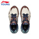 Li Ning (LI-NING) children's shoes, children's sports shoes, boys' arc light 2 shock-absorbing rebound support stable casual shoes 37YKCW002-5