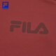 FILA Official Men's Pullover Sweatshirt 2026 Spring New Fitness Sports Comfortable Knitted Long-Sleeved Top Dark Blush-WI L 175/96A/L