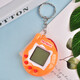 Early Education Puzzle Handheld Mini Electronic Game Console Toy Nostalgic Classic Tetris Pet Machine Whack-A-Mole Tic-Tac-Toe Game Creative Gift Keychain Ornament Electronic Pet Machine (One Random Color)