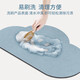 Fantasy Bathroom Floor Mat Carpet Diatom Mud Soft Bathroom Toilet Door Mat Water Absorbent Quick-Drying Anti-Slip Door Mat MKK Not Happy 80x120cm