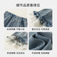 INSBOBO Girls' Pants 2026 Spring New Girls' Jeans Children's Spring and Autumn Style Pants Children's Clothing Trendy Denim Blue 80
