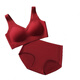 Langsha Qiji Red Nude Underwear Women's Zodiac Year Horse Year Thin Small Breast Push Up Wedding Bridal Red Bra Set 522 Wide Shoulder Straps Underwear 1 + Underwear 1 M 32/34 Weight 90-105 Jin Jin is equal to 0.5 kg