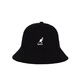 Kangaroo Kangol Fisherman Hat Sun Hat Sun Protection Embroidered Towel Material Hyuna Same Style Japanese Style in Black S54-56cm One Size