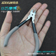 JERXUN 5-inch diagonal nose pliers, water mouth pliers, diagonal nose pliers, cutting pliers, offset pliers, industrial grade pliers, mini electronic wire cutters, electrician pliers