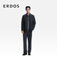 ERDOS men's pongee lapel executive jacket 26 years early spring new shirt version cotton jacket light and warm black M 170/92A