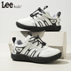 LEE KIDS children's sports shoes men's and women's running shoes 26 spring new running shoes non-slip wear-resistant running shoes casual shoes black and white 26 inner length 17.0cm suitable for feet length 16.0-16.5cm