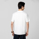 VICUTU FOCUS series men's short-sleeved T-shirt simple daily commuting versatile half-sleeved white S 165/88B