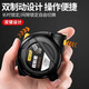 Deli tape measure 5 meters 10 meters high-precision box ruler thickened wear-resistant ring ruler steel tape measure 3 meters measuring ruler meter ruler 5m*25mm nylon coated steel tape measure DL9025P
