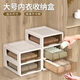 Underwear storage box drawer-type underwear and socks wardrobe divider artifact household bra clothing three-in-one organizing box second generation upgraded model with more space and thickened materials