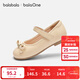 Balabala balaOne Balabala children's princess shoes for girls 2025 new spring and autumn sweet princess soft-soled shoes off-white 10301 23 (foot length 13.8-14.2/inner length 15.2)