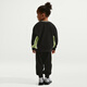 Nike Infant French Terry Contrast Color Round Neck Top and Pants Set Spring New Boys NIKE IR7944 010 Black 100cm 3T