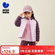 Mini Bala three-proof windproof and warm parent-child down jacket for boys and girls, baby stand-up collar down jacket