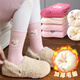 Caramella children's socks winter girls thickened velvet pure cotton warm terry socks baby autumn and winter thick socks mixed color 5 pieces 1-3 years old (S) recommended shoe size 21-24