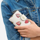 COACH13 Brand Logo Strawberry Print Coated Canvas Wallet Mini Women's White White 1 White 2