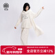 TCH knitted suit for women 25 years autumn and winter fashion hot diamond slimming gentle style quiet luxury elegant style three-piece set white M 100-120Jin Jin is equal to 0.5 kg