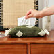 Fantasy three-color tissue box tassel napkin storage living room bedroom tissue box red dots/25x17cm